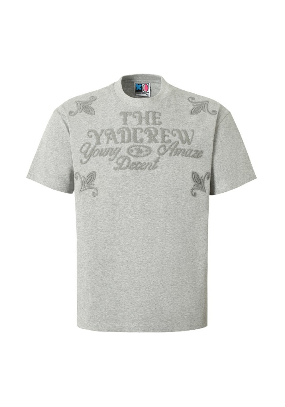 YADcrew丨YADcrew Slogan & Knot Tee-Gray - PSYLOS 1, YADcrew丨YADcrew Slogan & Knot Tee-Gray, T-Shirt, YADcrew•JAPAN, PSYLOS 1